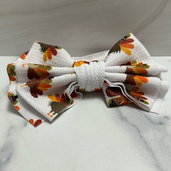 Turkey headband,head wrap baby head wrap stretchy 
Thanksgiving head wrap - Picture 4 of 6